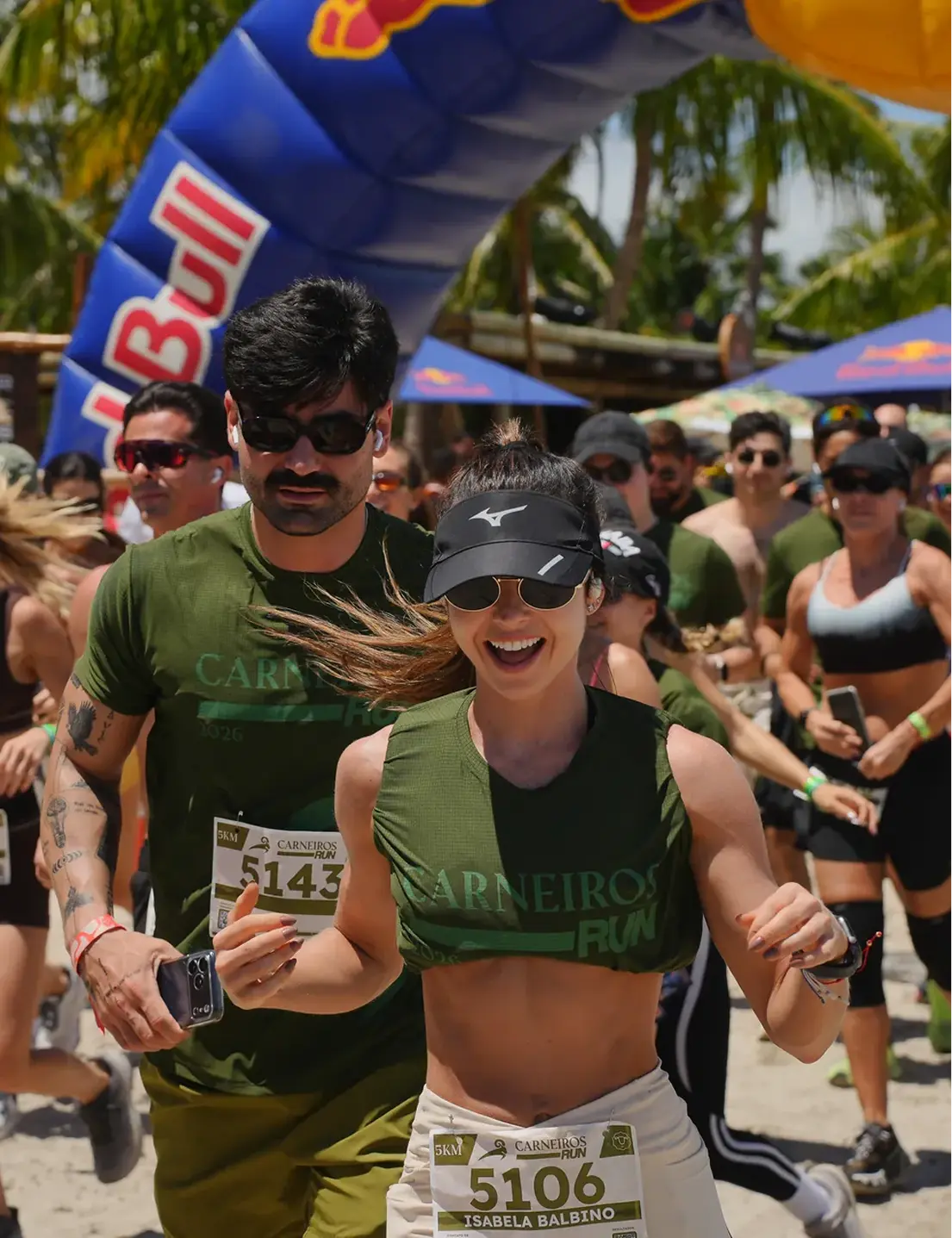 Carneiros Run, carrera en la playa